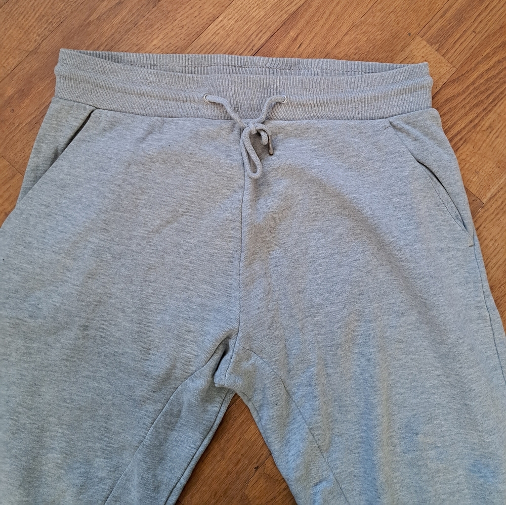 Zara Light Gray Jogger Sweatpants Sz M - Picture 4 of 7